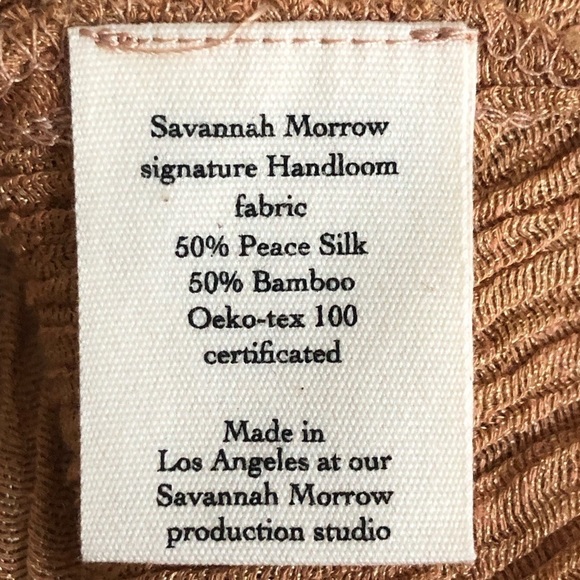 Savannah Morrow Amarillo Top In Sandstone Tie Front Size XL - Picture 6 of 11